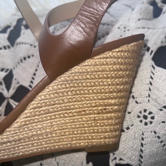 Michael Kors PV18 K brown leather wedge - Picture 10 of 11
